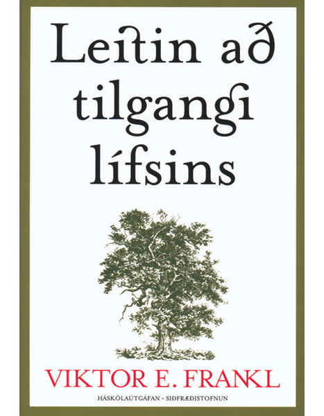 Bókakápa: Leitin að tilgangi lífsins