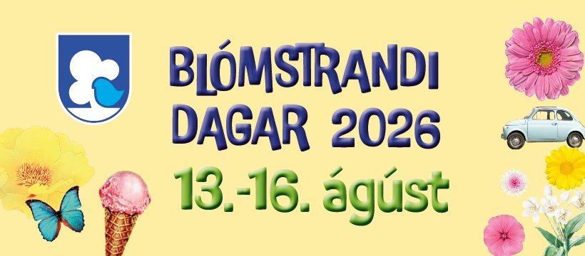 Dagskrá Blómstrandi daga