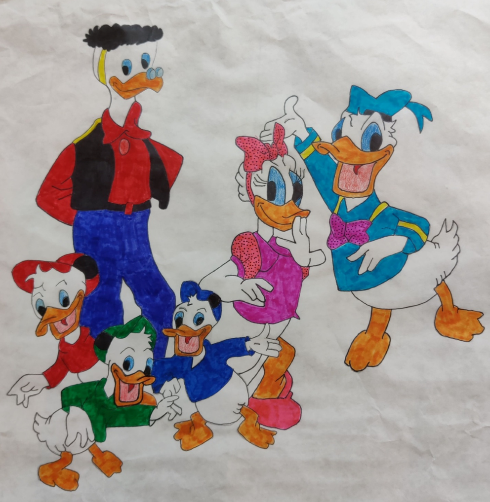 Anna Sigga sýnir á bókasafninu