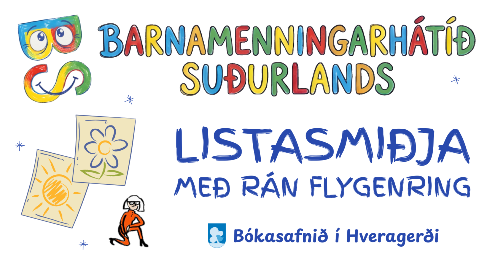 Listasmiðja með Rán Flygenring