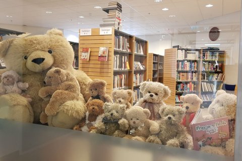 Bókasafnið opnar á ný