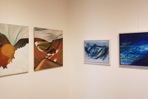 Samsýning átta listamanna úr Myndlistarfélagi Árnessýslu