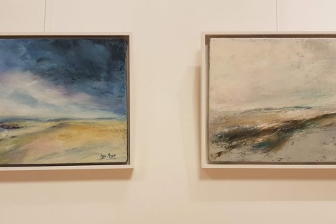 Inga Maja sýnir á bókasafninu