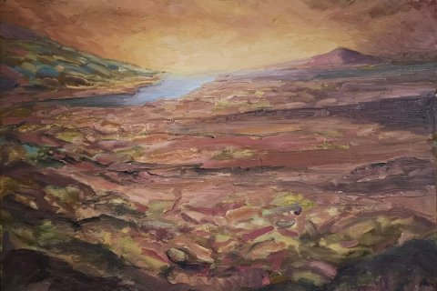 Jakob Árnason sýnir á bókasafninu