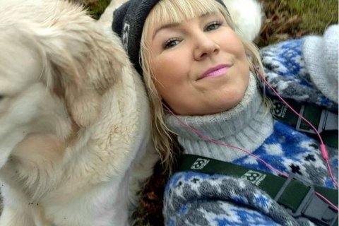 Sandra Clausen sýnir á Bókasafninu